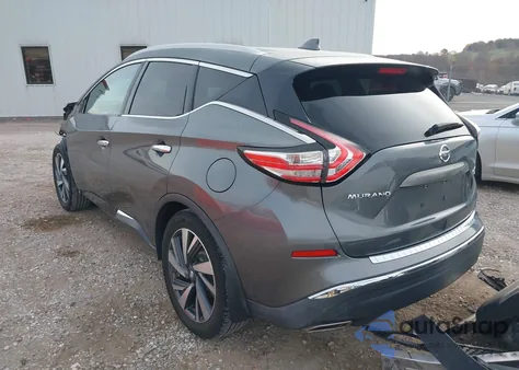 2016 Nissan Murano Platinum from USA, damaged, VIN 5N1AZ2MH7GN171424